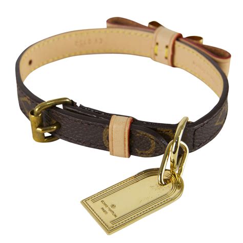 louis vuitton dog leash replica|louis vuitton dog collar large.